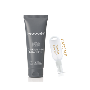hannah 24-hour Skin Balancing tube 65ml + GRATIS FlairoSun 50ml